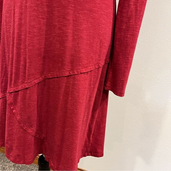 Horny Toad Red Long Sleeve mini Dress size small - Picture 5 of 12